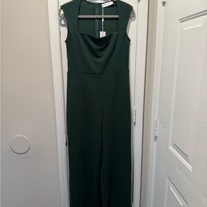 NWT Petal and Pup Dark Green Jumpsuit